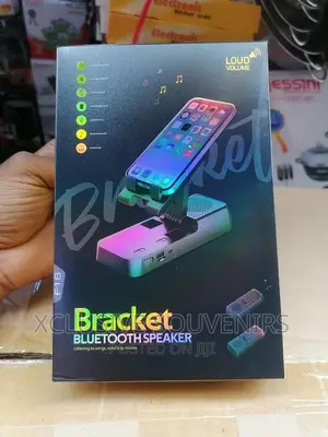 Multifunctional Phone Holder With Wireless Bluetooth Speaker