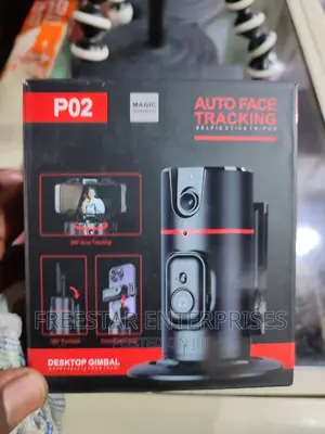 P02 Auto Face Tracking Gimbal 360° Rotation Phone Holder