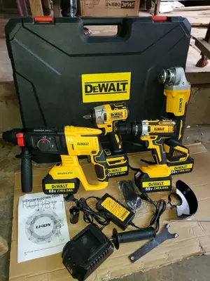 4 In 1 Combo Cordless Battery Combo Kit