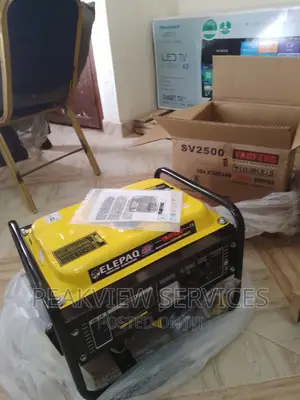 Durable 1.8 Kva Elepaq Constant Manual Generator (Sv 2500)