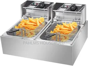 Commercial 14L Double Tank Electric Deep Fryer
