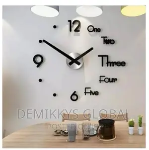 DIY 3d Wall Clock