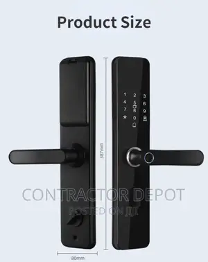 Semi Automatic Fingerprint Lock, Household Anti-Theft Door