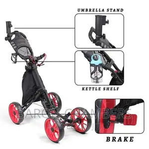 4 Wheel Golf Trolley