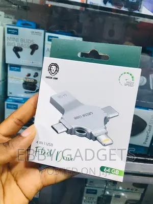 Green Lion 4-in-1 USB Flash Drive 64GB