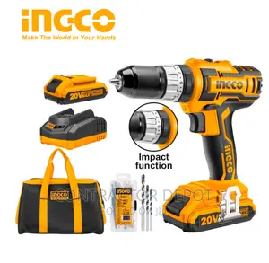 CIDLI2002 INGCO Fast Charging Cordless Impact Drill 20V