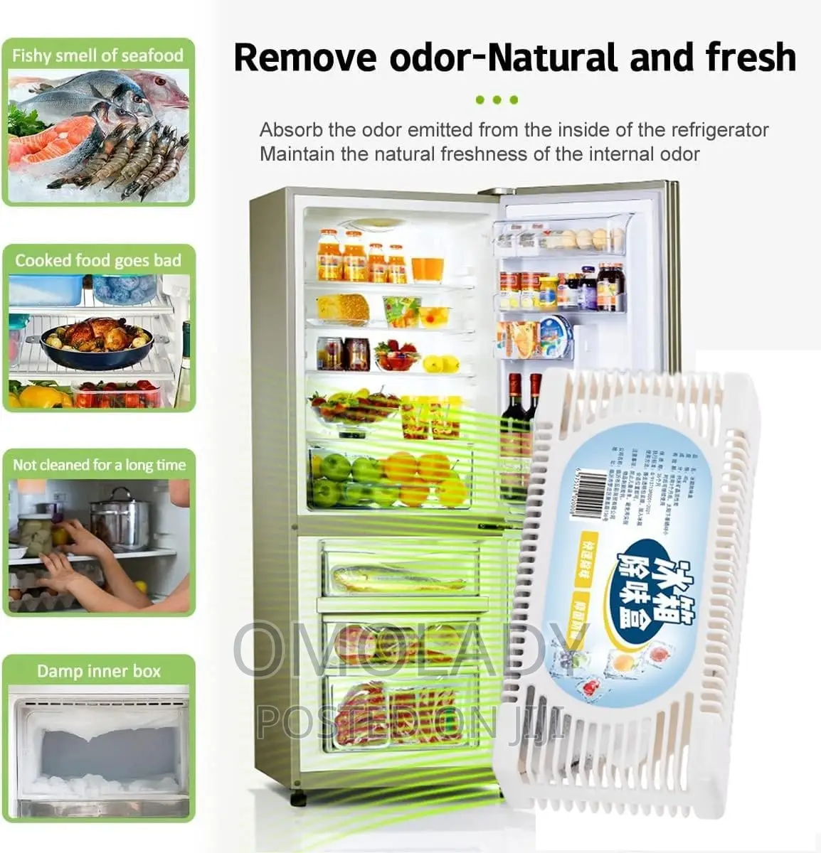 Odor Removal Fridge Deodorizer Box