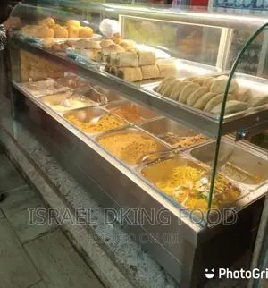 Industrial Electric Foreign 5-Plates Food Warmer With Layer