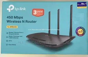 Tp-Link Tl-Wr940n V4 450mbps Wireless N Router