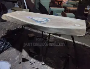 Wooden Epoxy Coffee Table