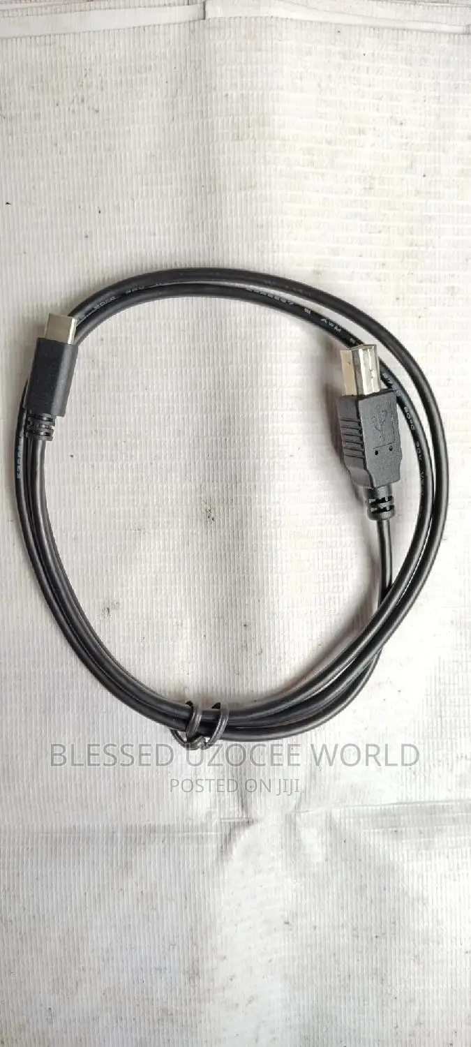 USB Type C Printer Cable Used to Connect Type C Laptop or PC
