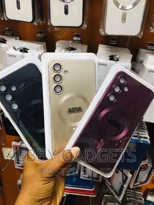 Magnetic Phone Case for Samsung Galaxy S24+ Withcamera Lens