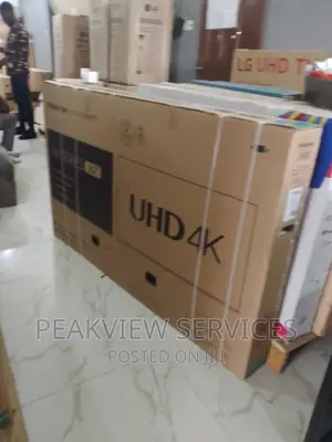 Brand New (A6H)Hisense 65 Smart TV With Netflix Youtube Wifi