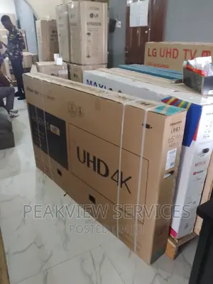 Brand -New 65 Inches UHD Hisense Smart Tv+1 Year Warranty