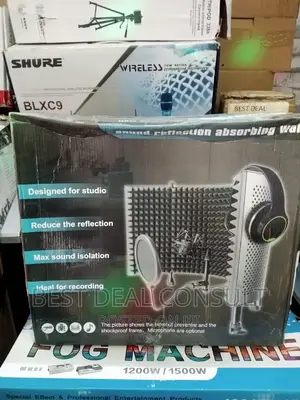Sound Reflection Shield.