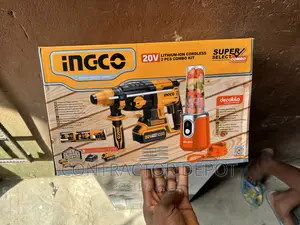 Ingco Combo Rotary Hammer Drill Cordless