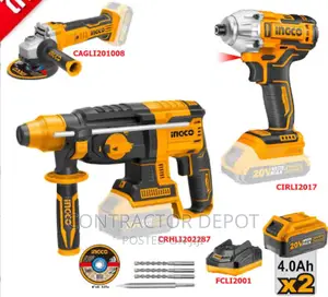 25 Mm Ingco Lithion Ion Cordless Combo Kit Cosli230520