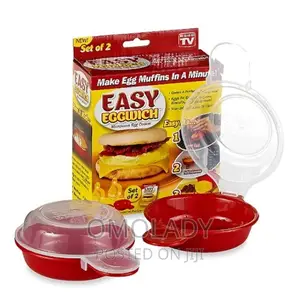 Easy Eggwich Microwave Egg Cooker - 2 PCS
