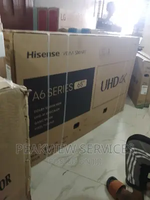 Original Hisense UHD 65 Smart TV+1 Year Warranty