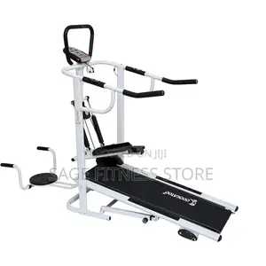 Body Fitness Manual Treadmill With Stepper and Twister