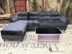 L Shape Sofa With Center Table