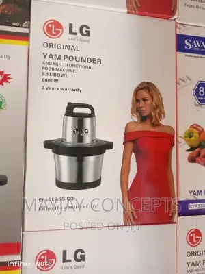 Lg 8.5litres Yam Pounder and Multifunctional Food Machine
