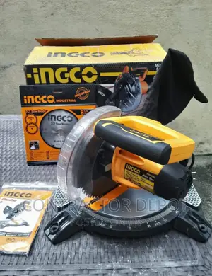 Ingco Miter Saw, Cutting Blade Size: 8 1/4inch