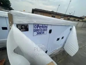 Perkins 30kva Soundproof Diesel Generators Pure Copper