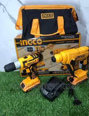 INGCO 2PCS COMBO KIT Drill Machine + Rotary Hammer CKLI2008