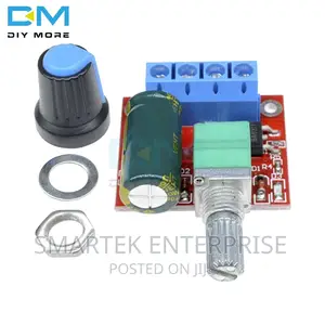 LED PWM DC Motor Controller Speed Control Board Sw