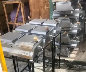 New Industrial Stainless Gas Double-burner Shawarma Toasters