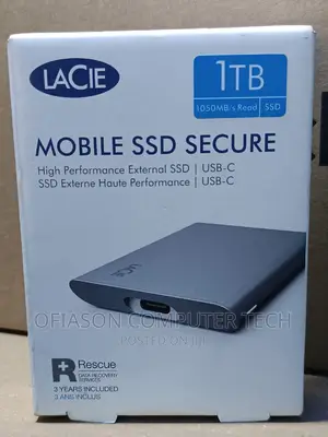 Lacie SSD 1tb Mobile SSD Secure