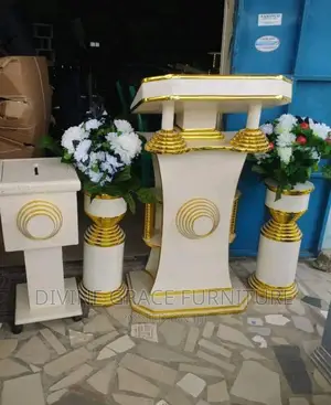 Set Modern Church Pulpit