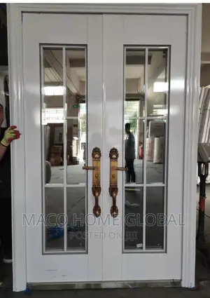 5ft by 7ft. French Door. Burglary