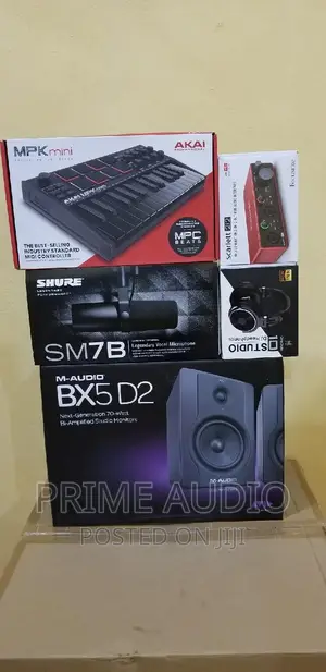Premium Studio Pack ( Studio Bundle Focusrite 2i2 Bundle)