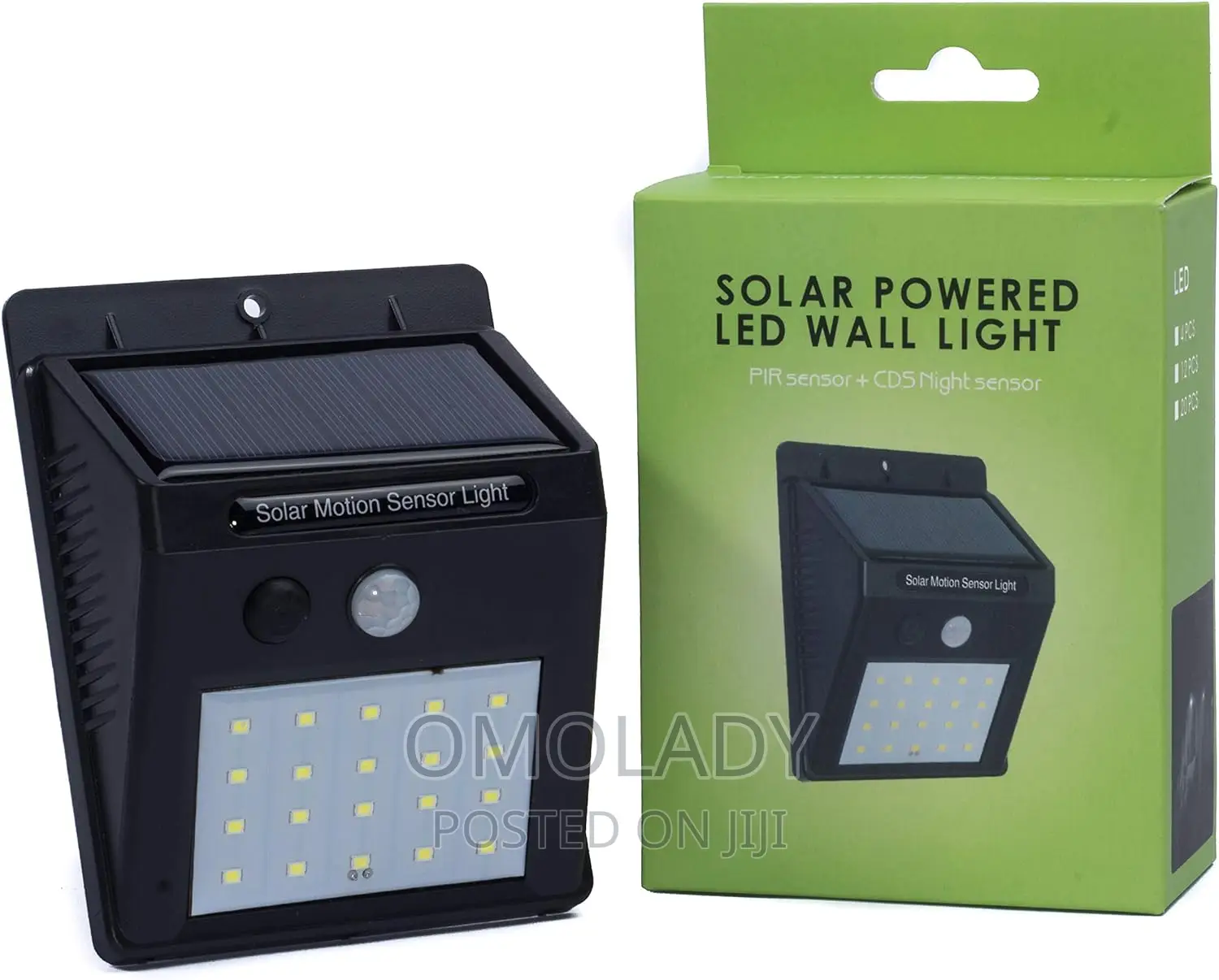 Solar Powered Led Wall Light