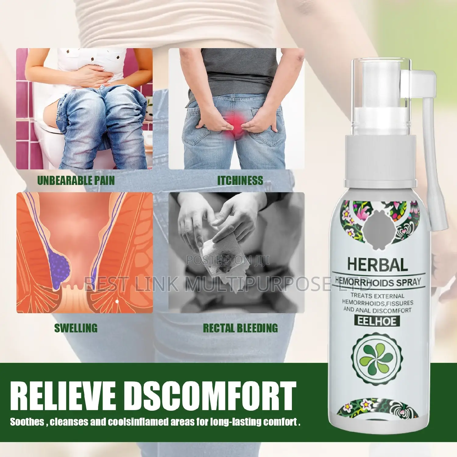 Hemorrhoids/Pile Herbal Spray
