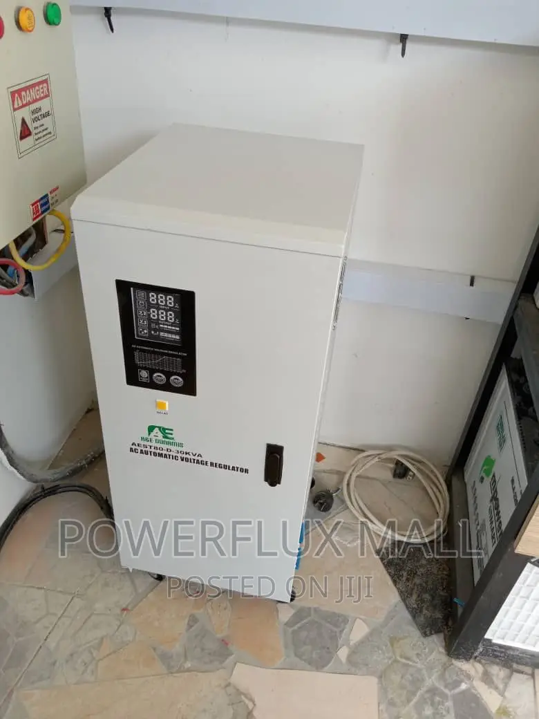 A E 30kva Servo Stabilizer