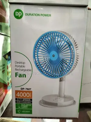 Dp 8 Inch Rechargeable Table Fan - Dp 7627