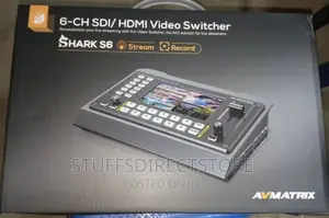 Shark S6 6-Ch HDMI/SDI Video Switcher