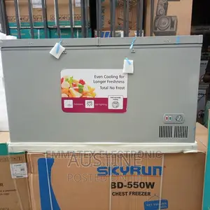 Brand New LG 600L Double Door Freezer>External>Silver Colour