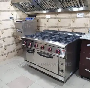 6burner Gas Cooker With Baking Oven