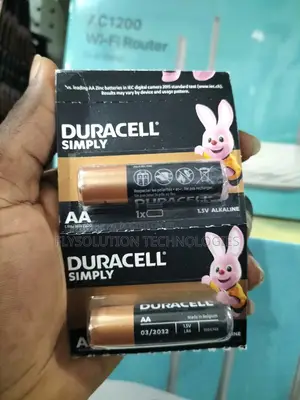 Duracell AA Alkaline Batteries - Set Of 2pcs