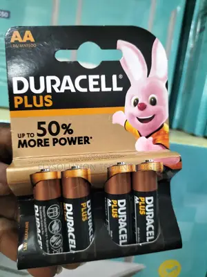 Duracell Plus Power AA Alkaline 1.5V - 4 Batteries