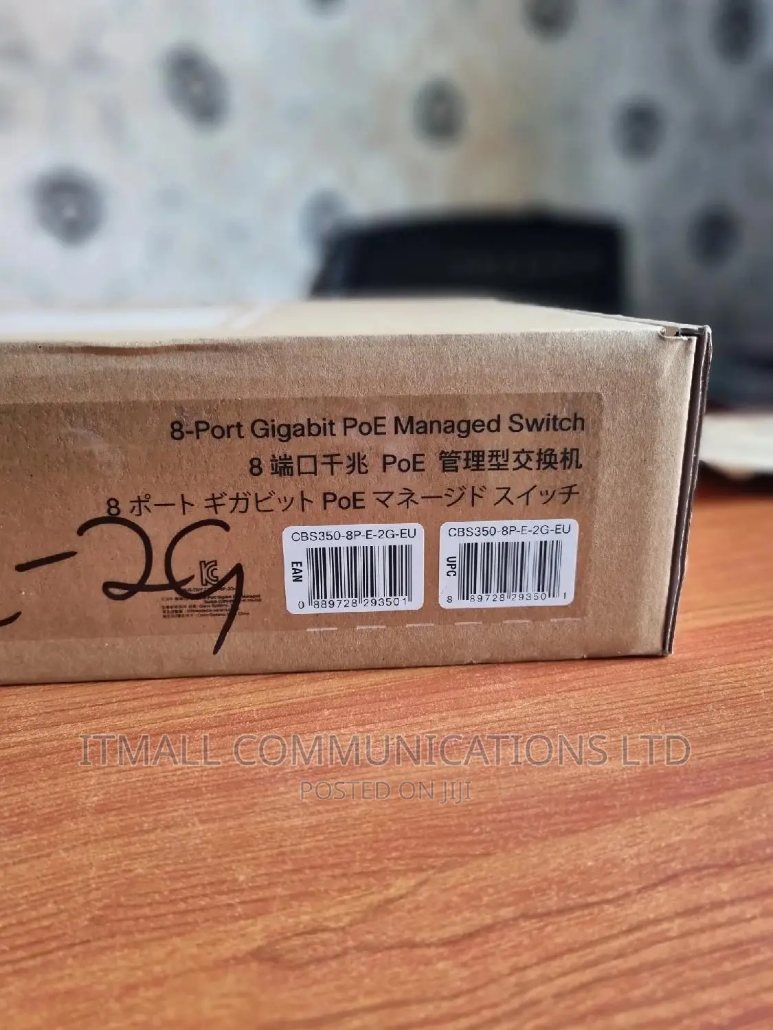 Cisco Cbs350-8p-E-2g-Eu