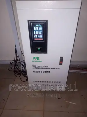 30kva a E Stabilizer and Installation