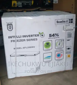 Scanfrost INTELLI Freezer Series Model Sfi 250 Inv