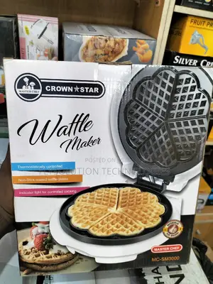 Crown Star Electric Waffle Maker - 750w