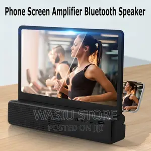 Portable Bluetooth Speaker 12inch HD Phone Screen Amplifier