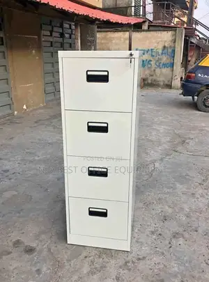 Four Drawings Metal Files Cabinet
